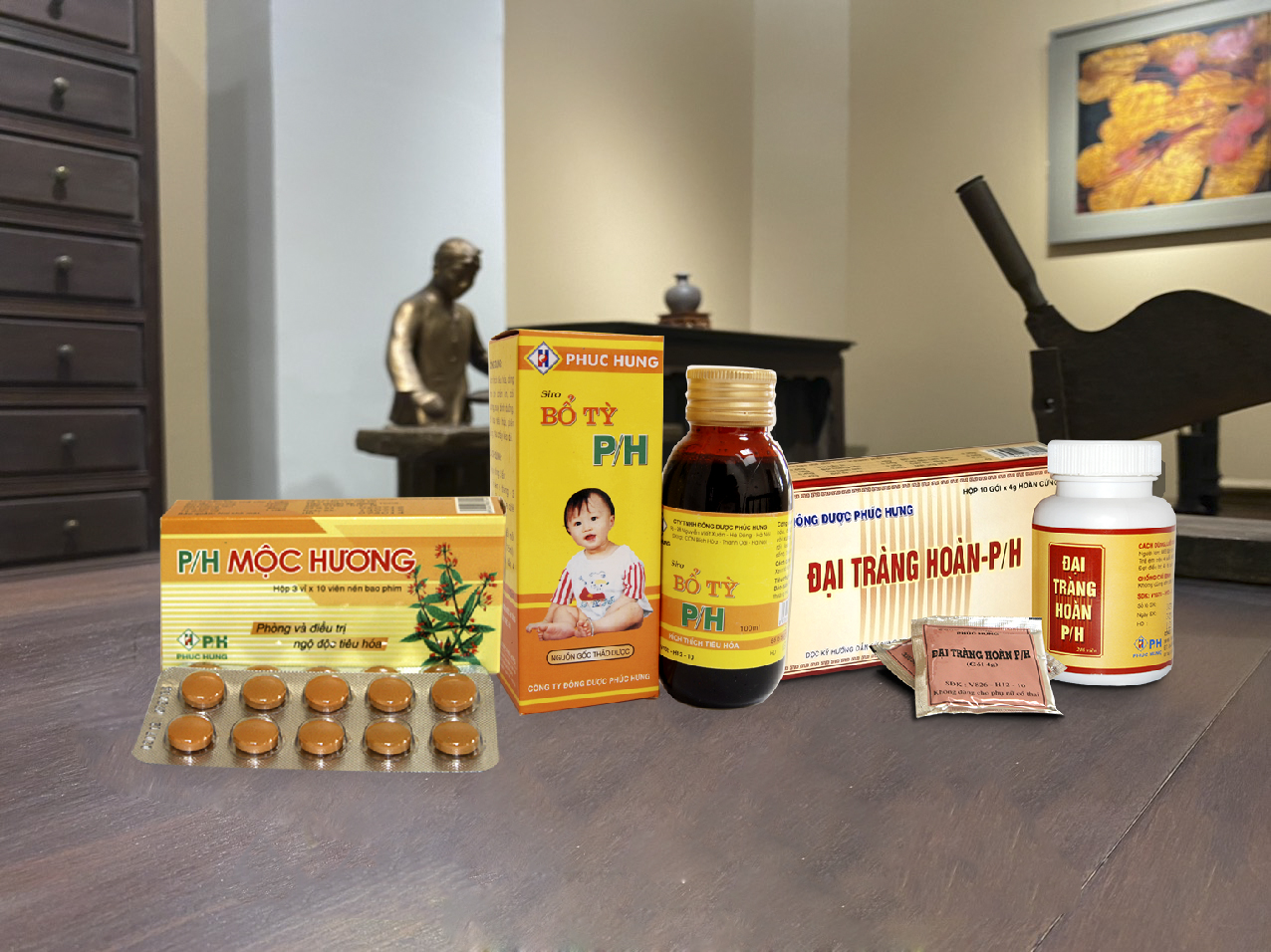 Bổ khí, kiện tỳ, trừ thấp